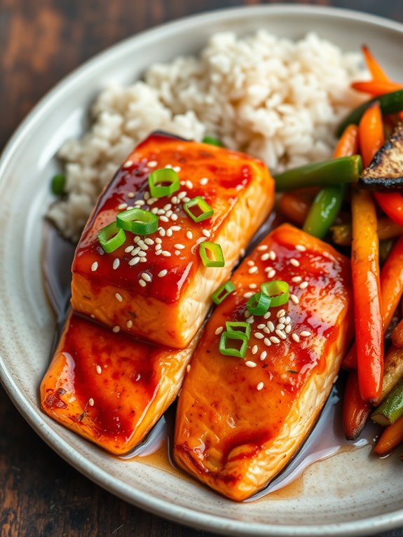 asian salmon with ginger