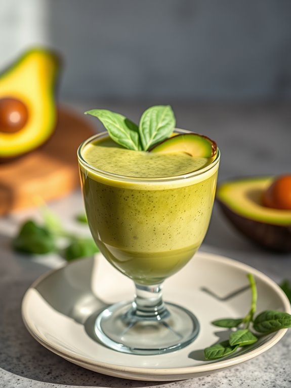 avocado spinach smoothie recipe