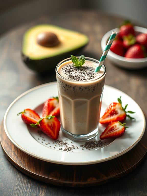 avocado strawberry iron boost