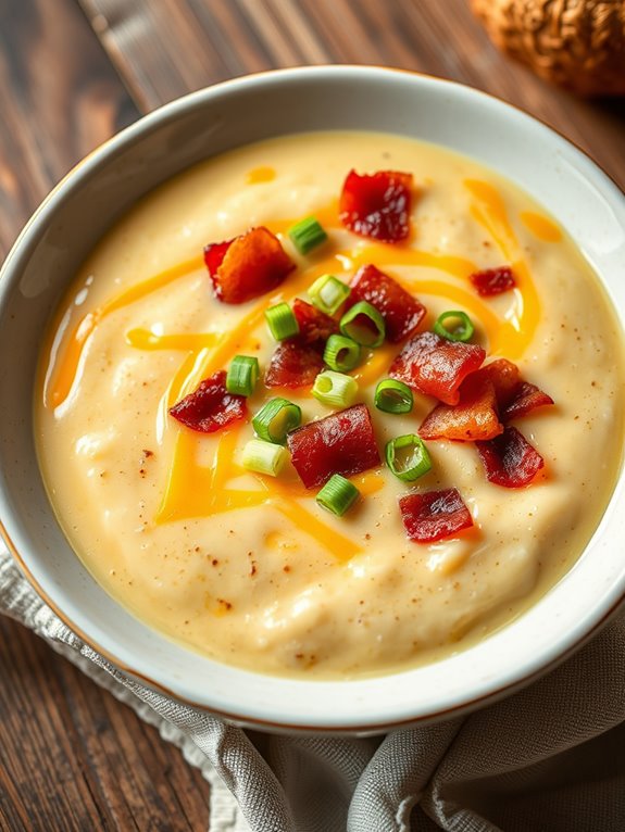 bacon cheddar potato soup