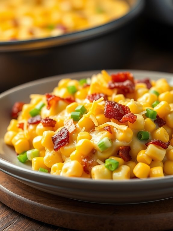 bacon cheese corn casserole