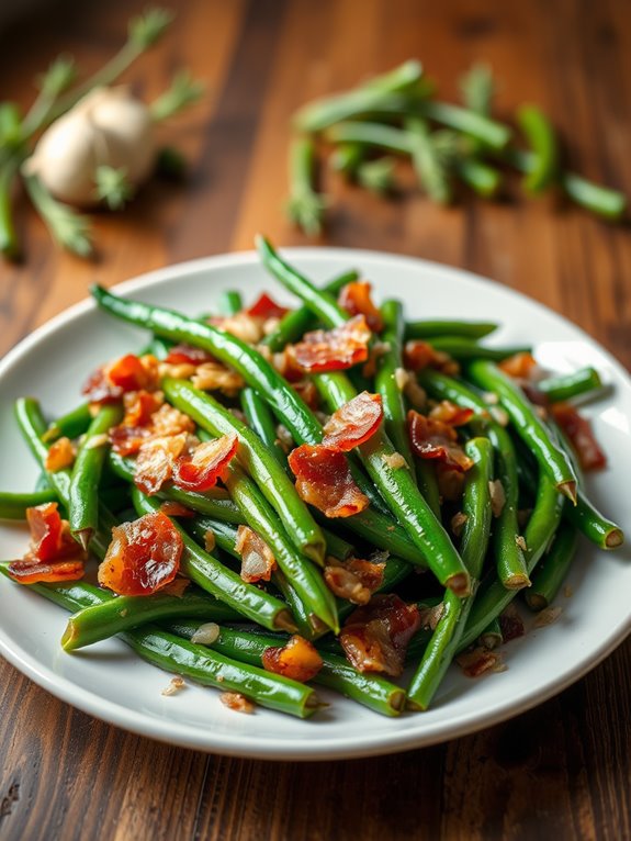 bacon infused instant pot green beans