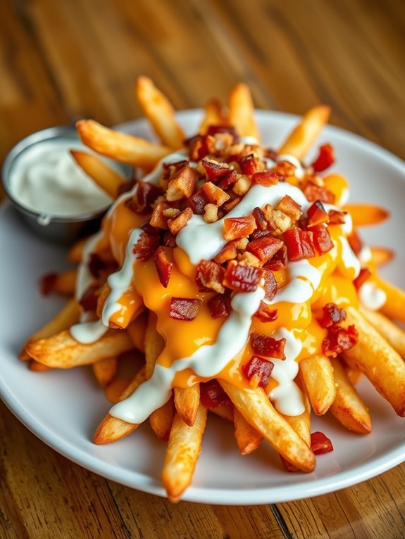 bacon ranch bbq fries