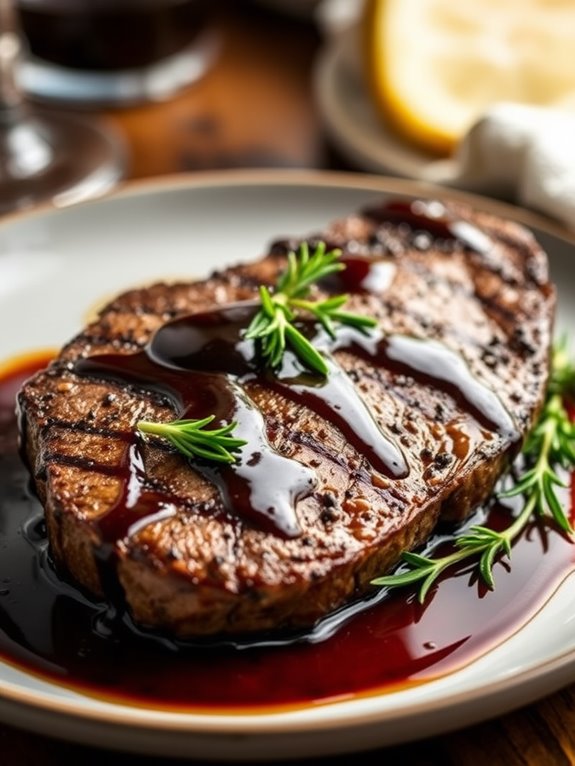 balsamic glazed steak recipe