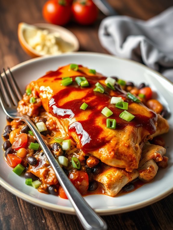 bbq chicken enchilada recipe