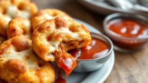 bbq chicken pizza dippers