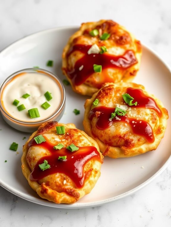 bbq chicken pizza dippers