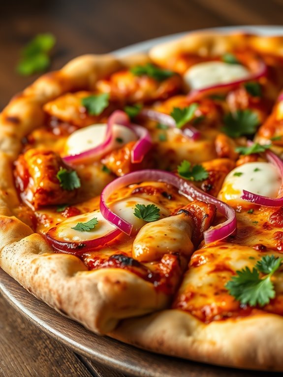 bbq chicken pizza toppings