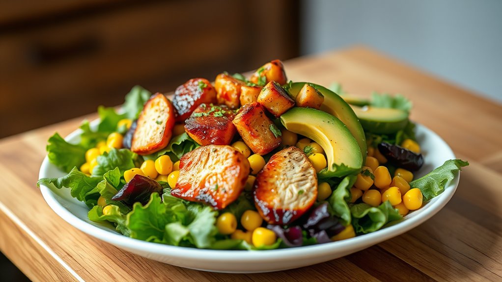 bbq chicken salad recipes