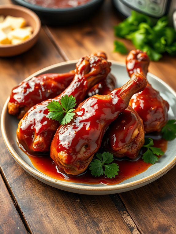 bbq instant pot drumsticks