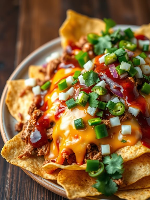 bbq pulled pork nachos