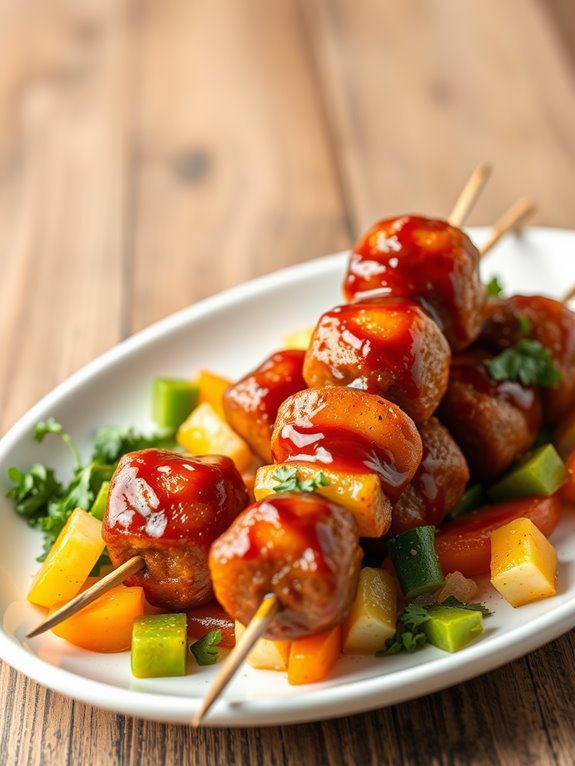 bbq sausage skewers recipe