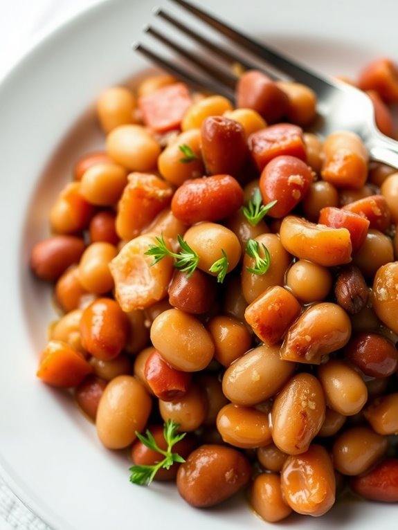 bean and ham casserole