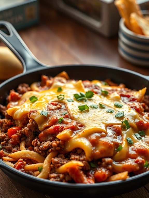 beef and cheese enchiladas