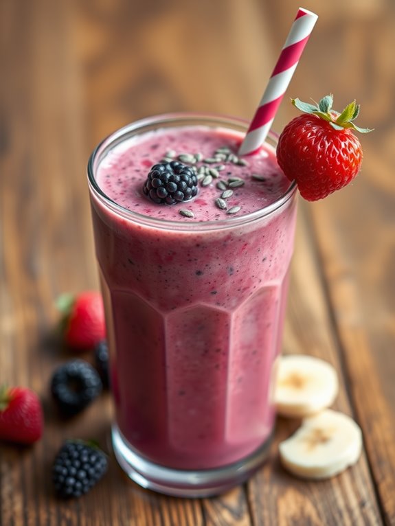 berry and banana blend