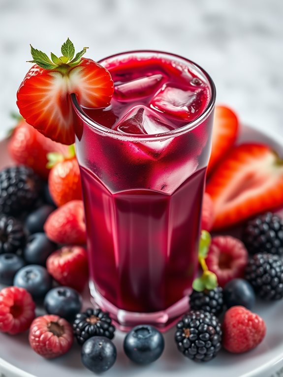 berry antioxidant juice delight