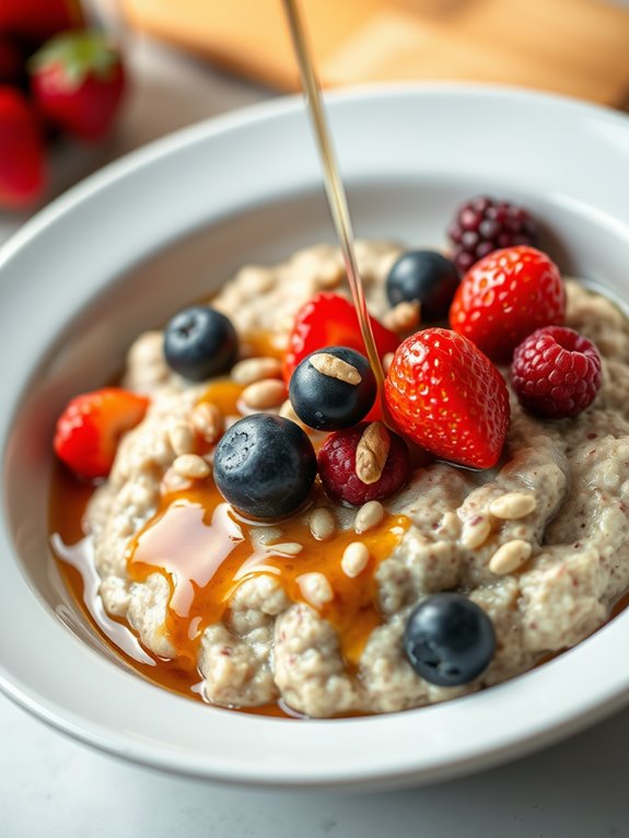 berry medley oatmeal delight