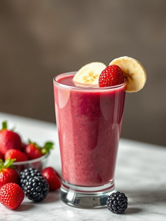 berry protein smoothie recipe