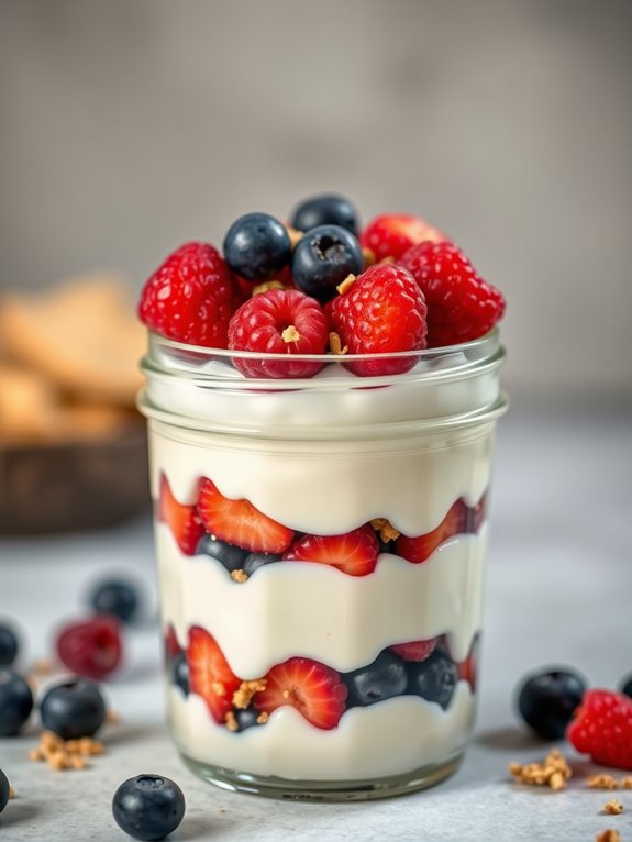 berry yogurt parfait recipe