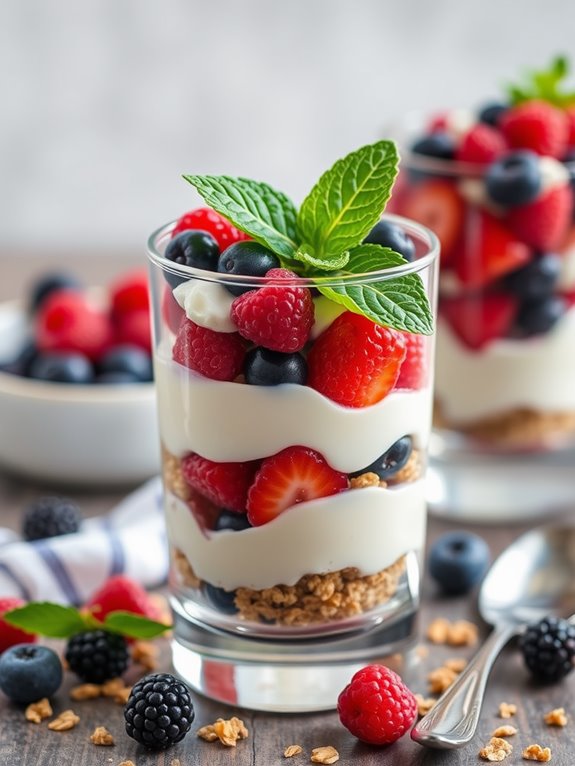 berry yogurt parfait recipe