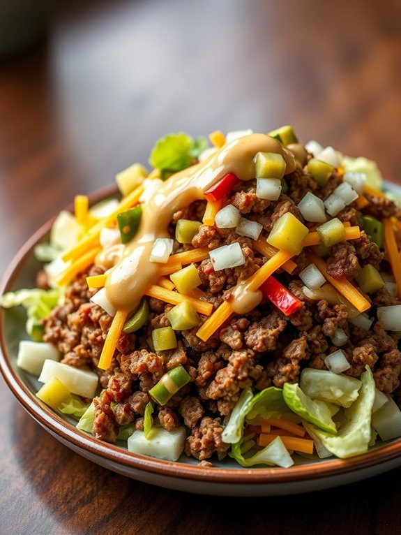 big mac salad recipe