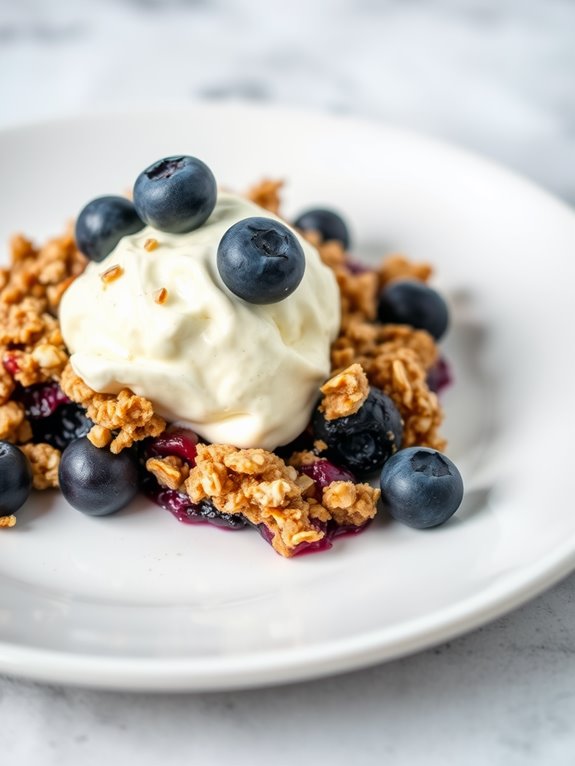 blueberry oatmeal dessert recipe