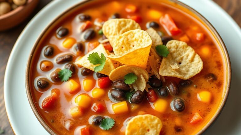 bold spicy taco soup