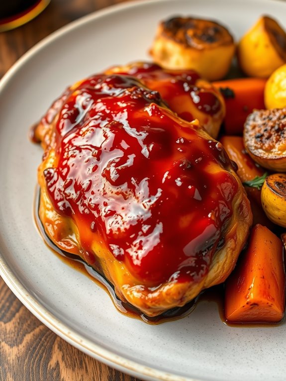 bourbon glazed chicken recipe