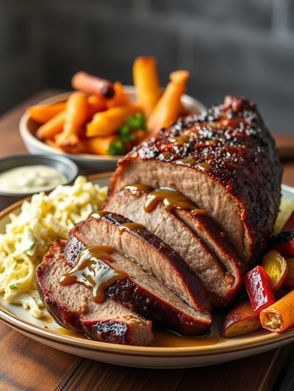 bourbon honey mustard brisket