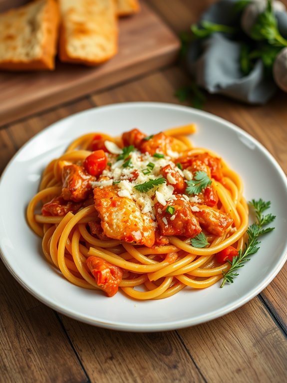 buffalo chicken cheese ziti