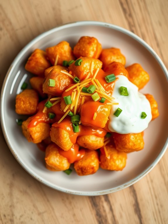 buffalo chicken tater tots