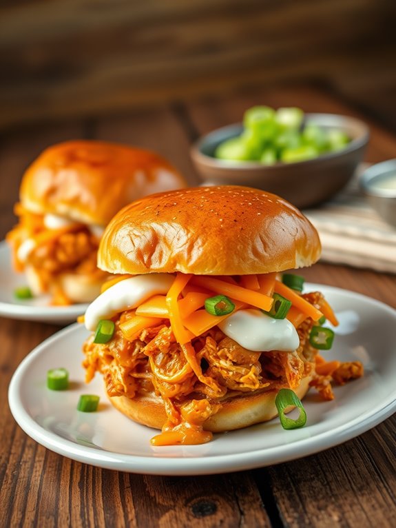 buffalo ranch bbq sliders