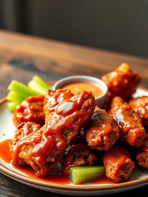 buffalo wings with twist