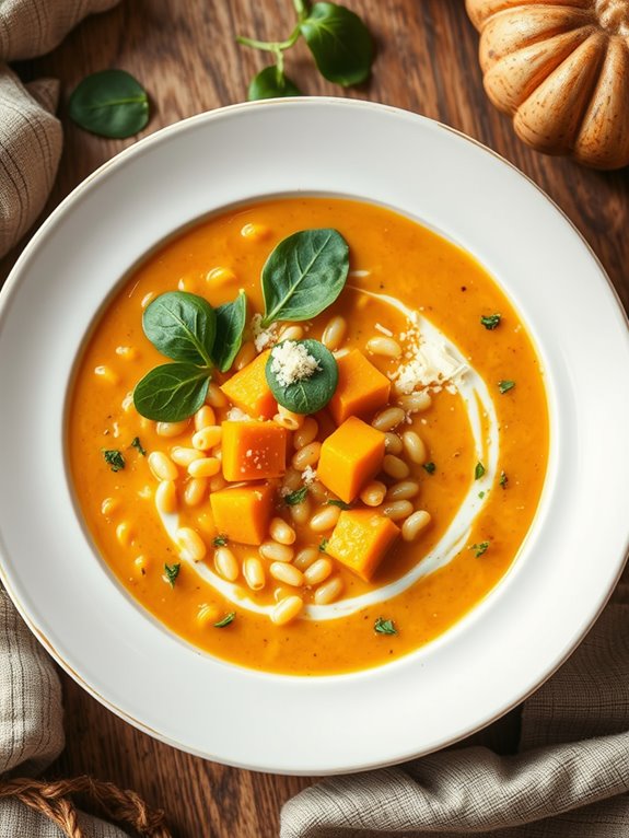 butternut squash orzo soup