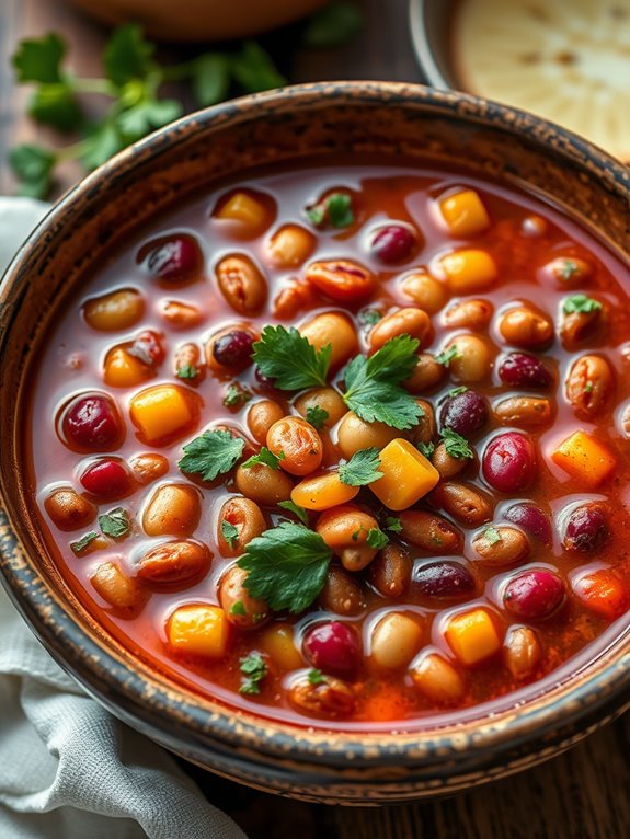 cajun flavored bean soup