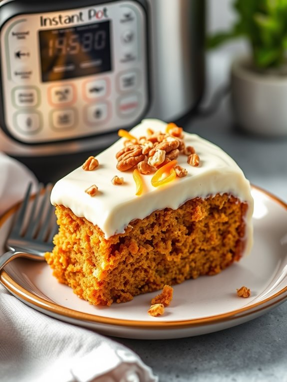 carrot cake with frosting