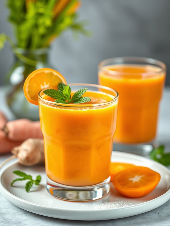 carrot ginger smoothie recipe