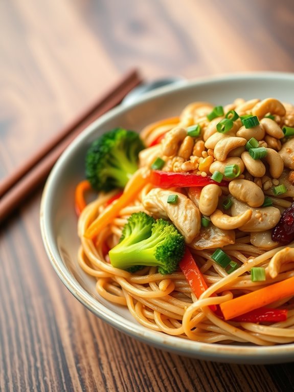 cashew chicken stir fry