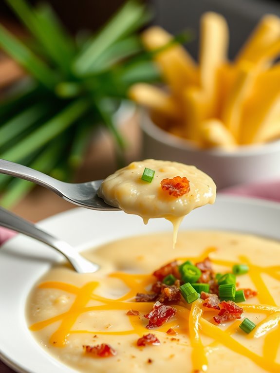 cheesy bacon potato soup