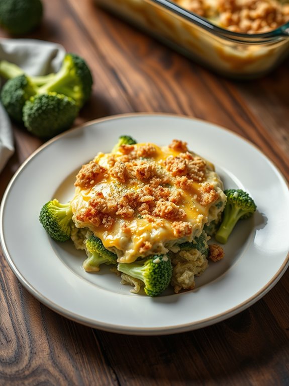 cheesy broccoli casserole recipe