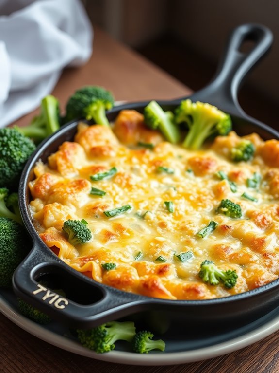 cheesy broccoli rice casserole