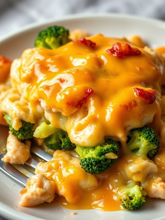 cheesy chicken broccoli casserole