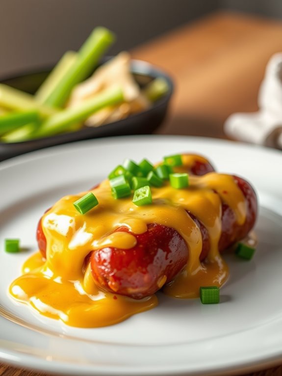 cheesy ranch sausage snack