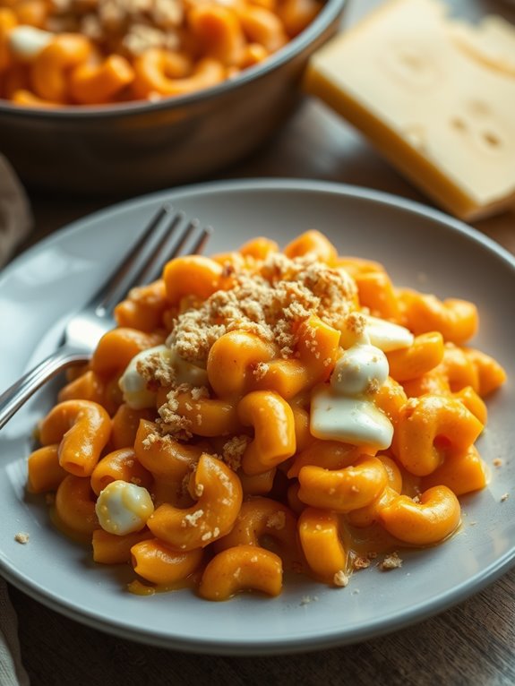 cheesy sweet potato comfort