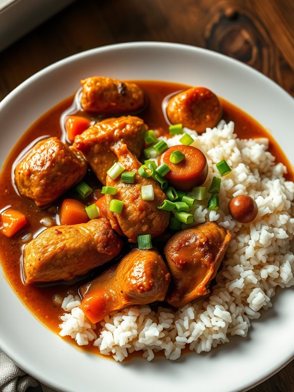 chicken and sausage gumbo