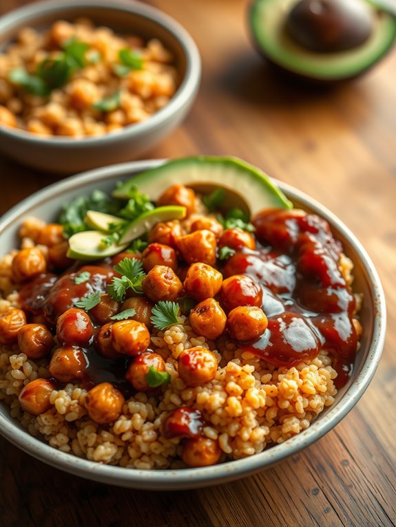 chickpea quinoa bowl recipe