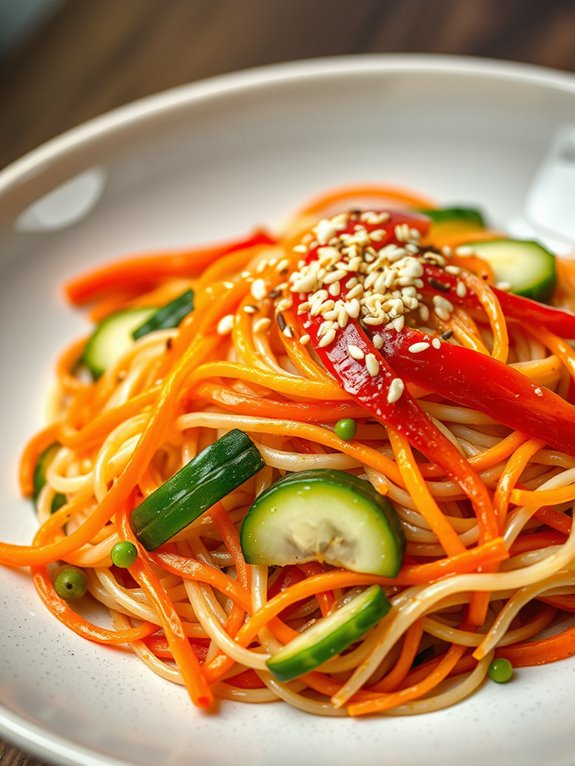 chilled noodle salad recipe