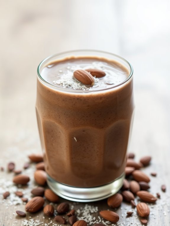 chocolate almond joy smoothie