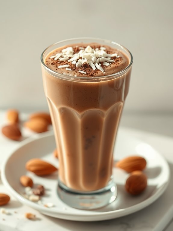 chocolate coconut protein blend