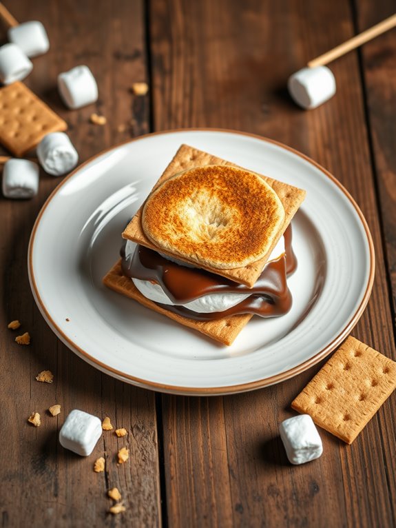 chocolate marshmallow graham crackers